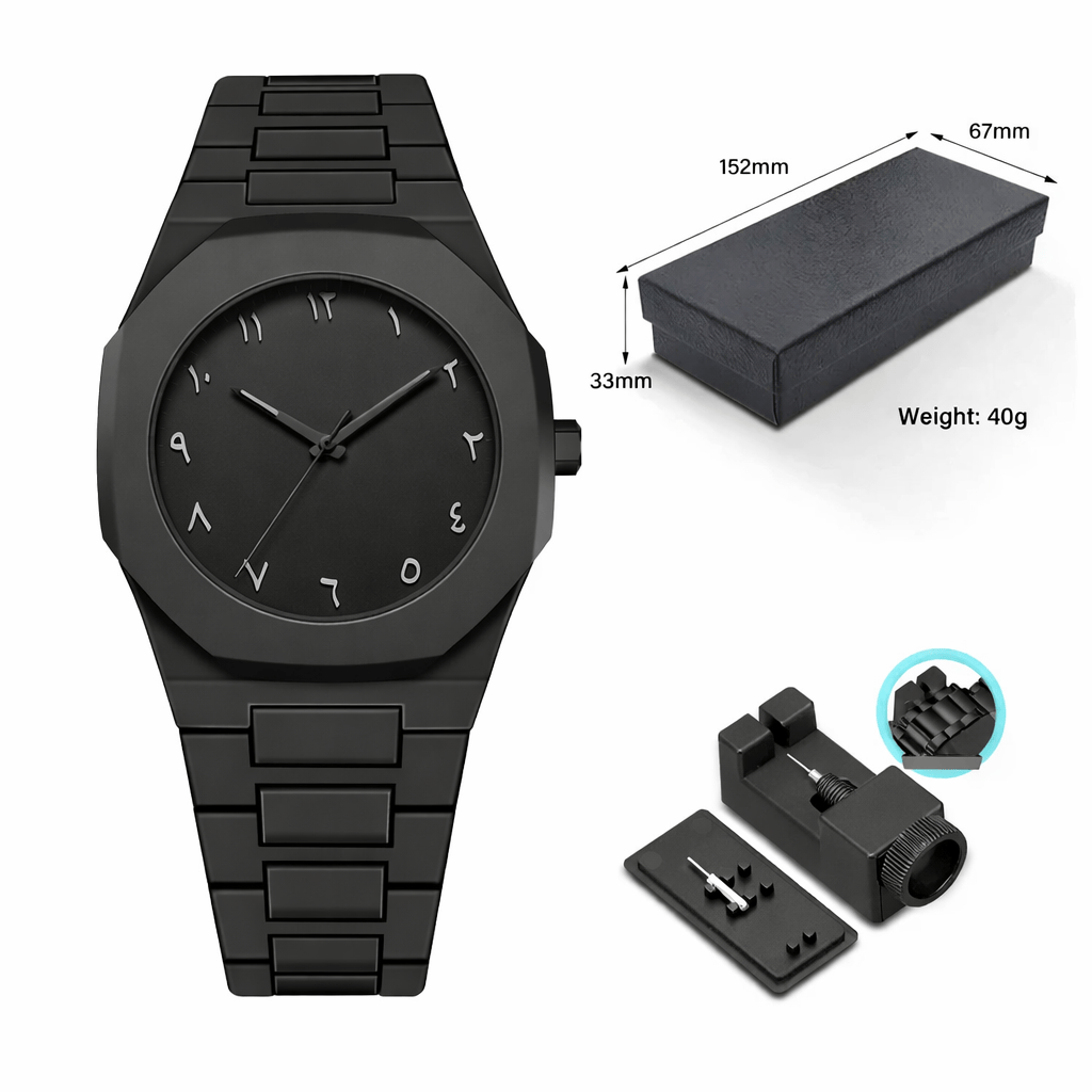 BLACK PHANTOM™ — El reloj que impone respeto sin decir una palabra