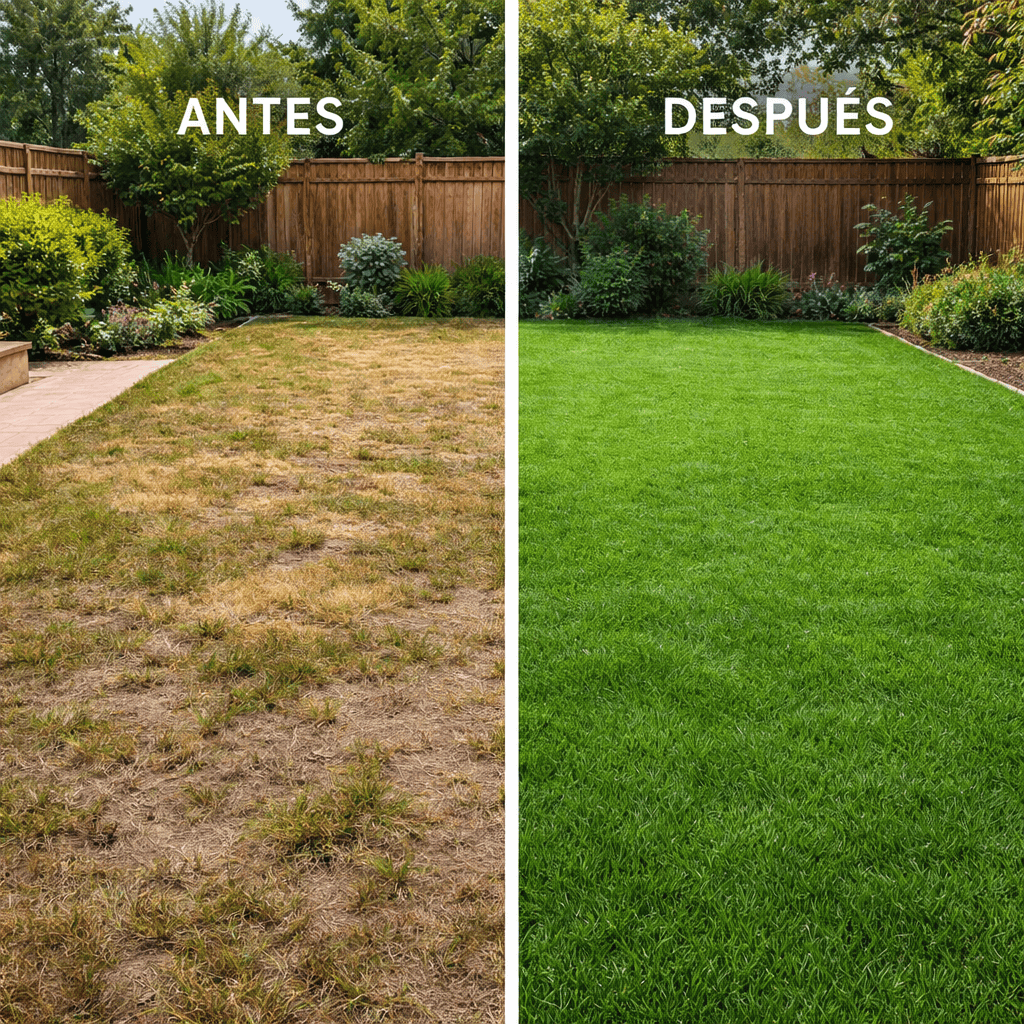 🌱Semillas de Césped Autoreparable - 400g - Cubre hasta 15 m2