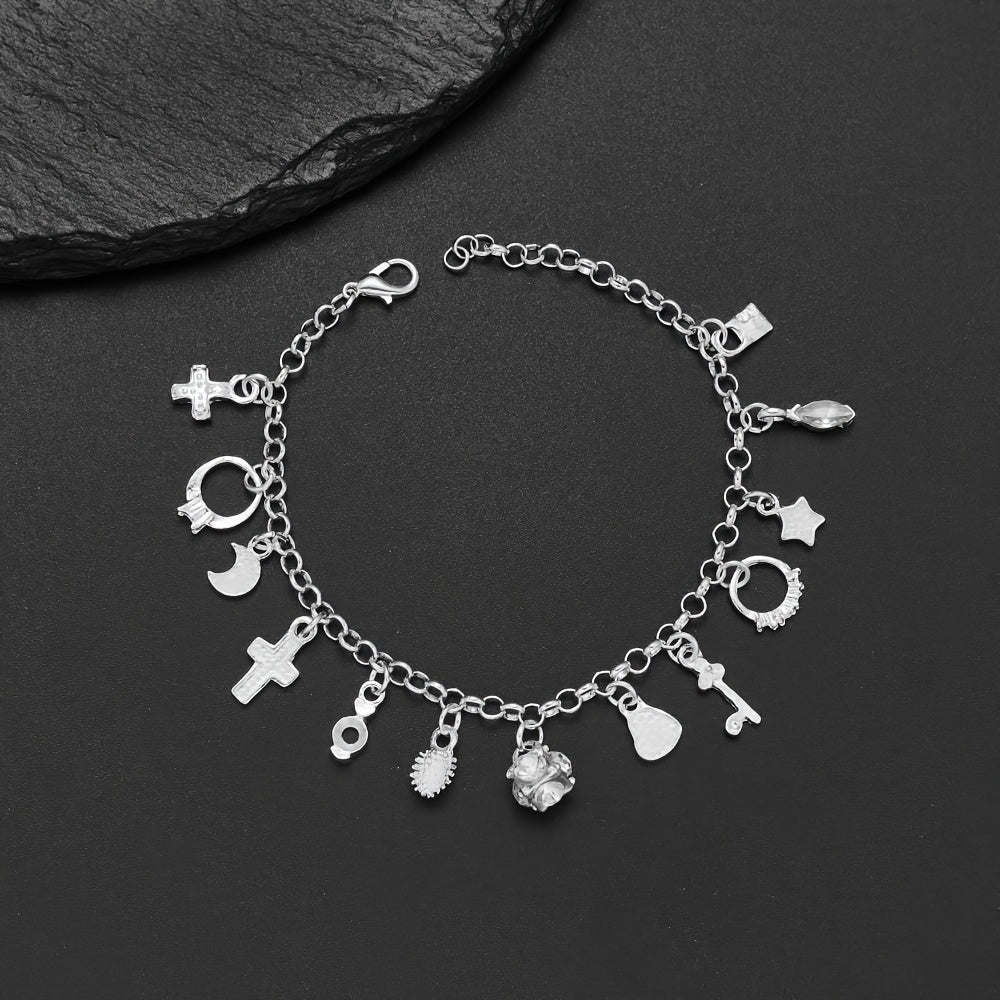 Amatista™ — Pulsera de Plata 925 con 13 Amuletos (2x1 Limitado)