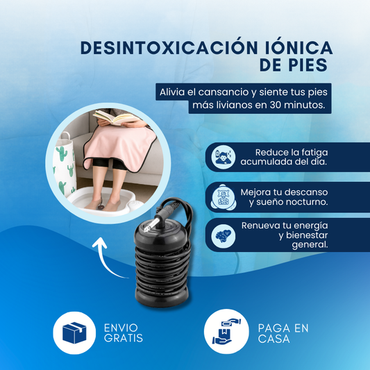 Terapia Iónica para Aliviar Cansancio y Pesadez – DetoxWave™