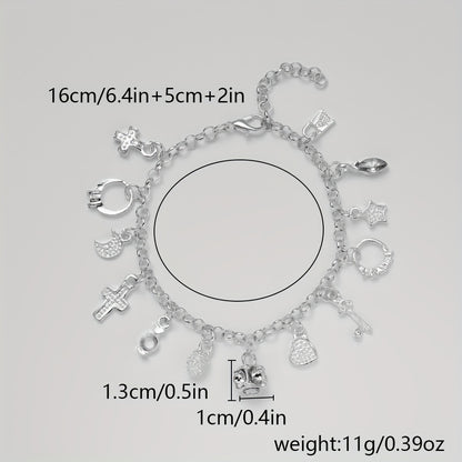 Amatista™ — Pulsera de Plata 925 con 13 Amuletos (2x1 Limitado)