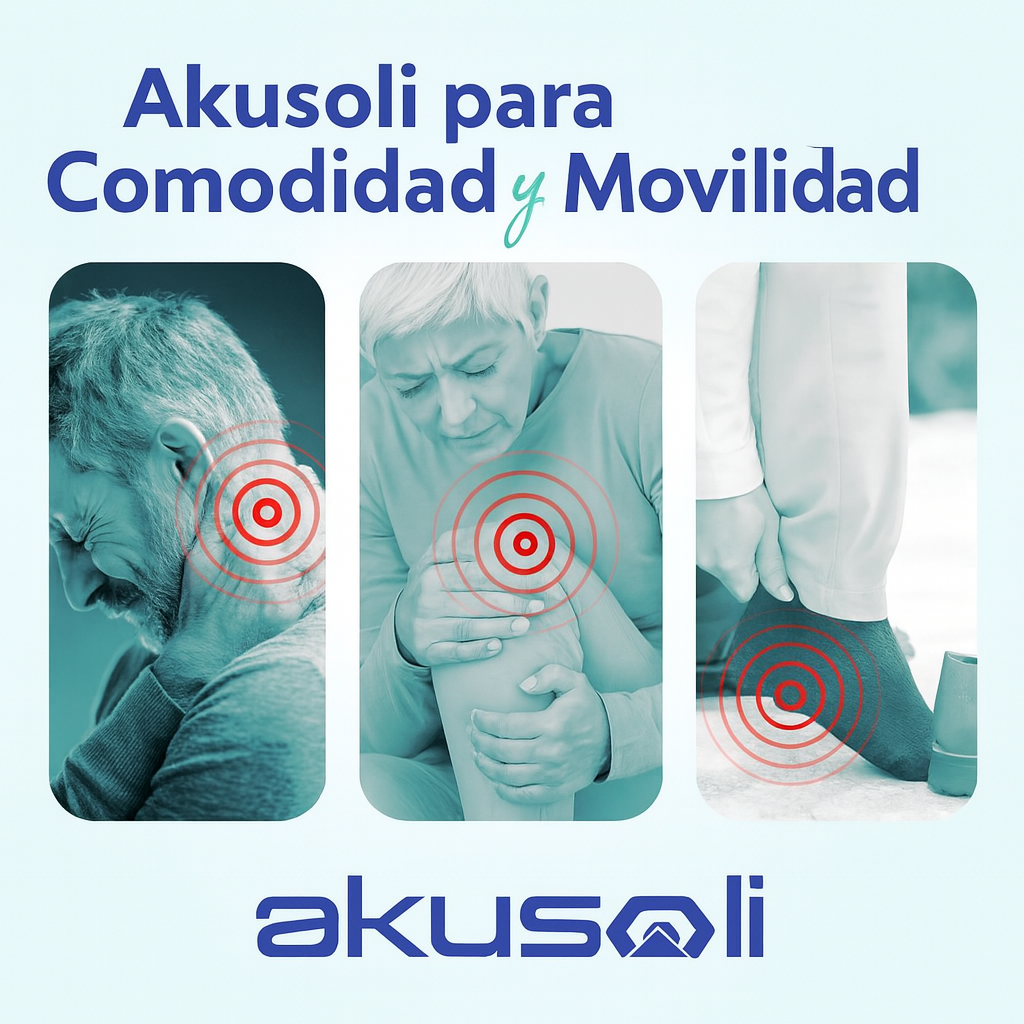 Plantillas Magnéticas Akusoli™ — masaje, soporte y alineación en cada paso