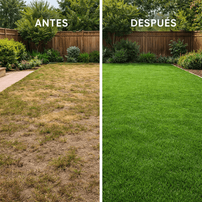 🌱Semillas de Césped Autoreparable - 400g - Cubre hasta 15 m2