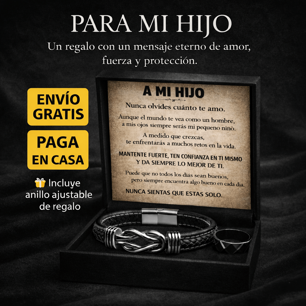 CONTIGO™ — Un regalo con significado real 🎁 Incluye anillos ajustables de regalo.