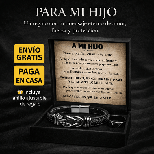 CONTIGO™ — Un regalo con significado real 🎁 Incluye anillos ajustables de regalo.
