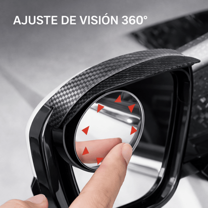 ClearView Pro™ – Espejo Retrovisor 360° Antipunto Ciego. (iNCLUYE Par izq + Der)