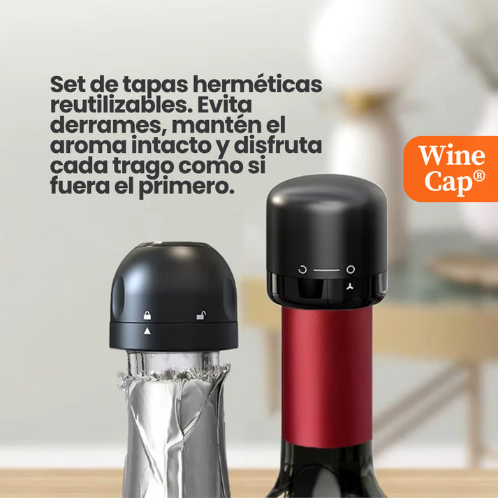 WineCap®: El secreto detrás de un vino siempre fresco