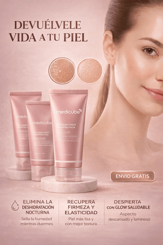 Medicube - Mascarilla Nocturna de Colágeno Reafirmante